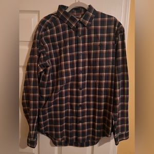 Patagonia M’s Plaid LS Button Down 100% Organic Cotton (M)